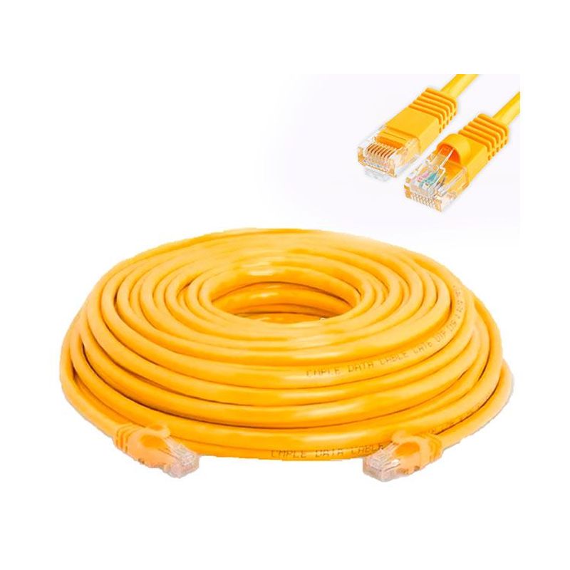 SEISA - Cable De Red Internet Cat 6e Ethernet 20 Metros Alta Velocidad