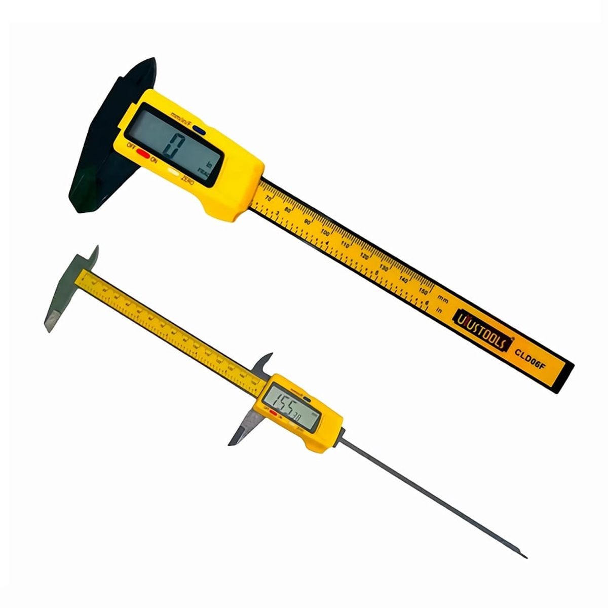 GENERICO - Calibrador Pie De Rey Digital con Fracción Utustools