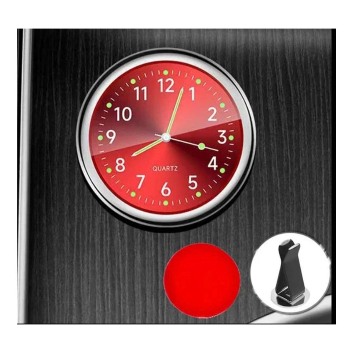 GENERICO - Reloj de Cuarzo para Interior de Auto