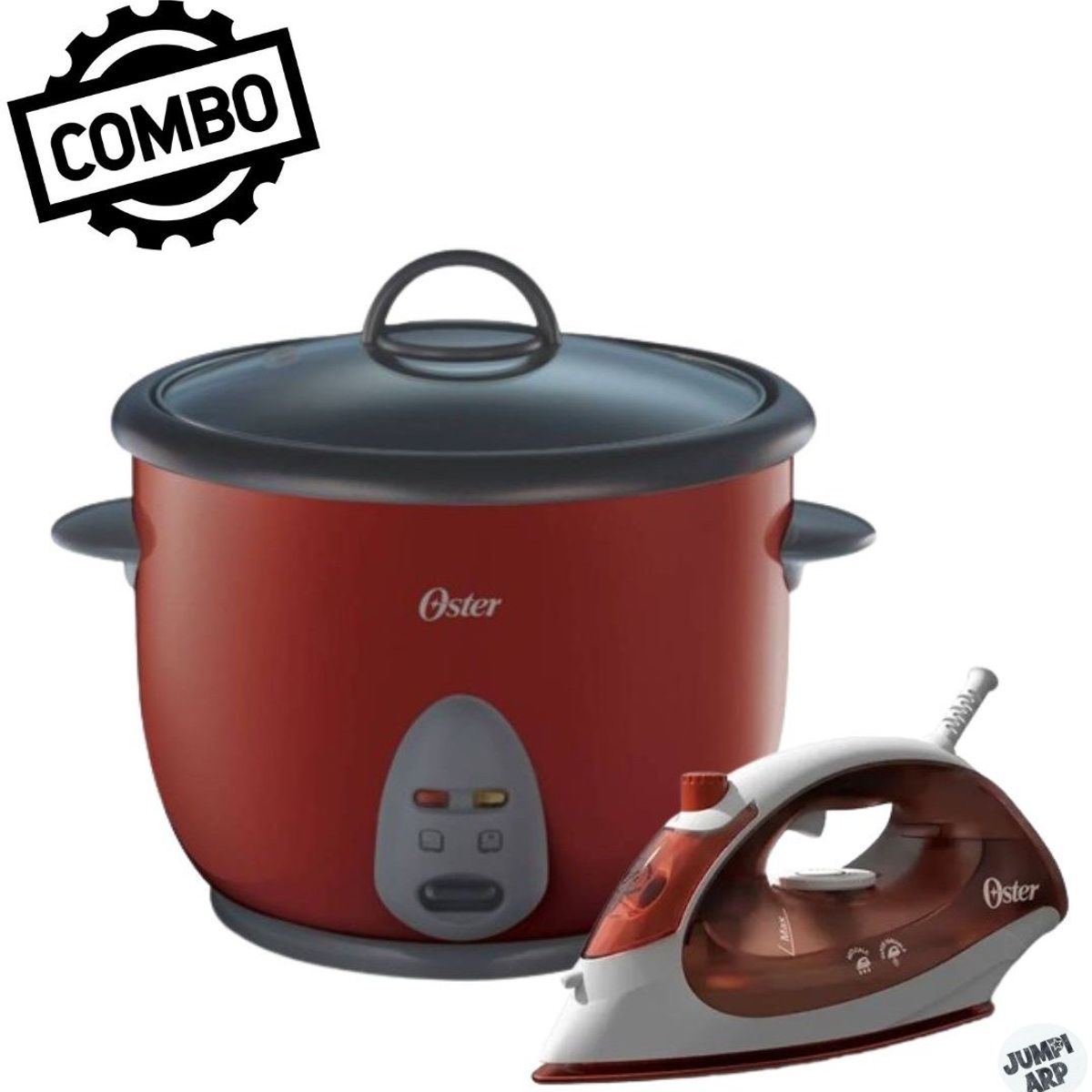 OSTER - Combo Oster Olla Arrocera Ckstrc1700r + Plancha Gcstbs5004
