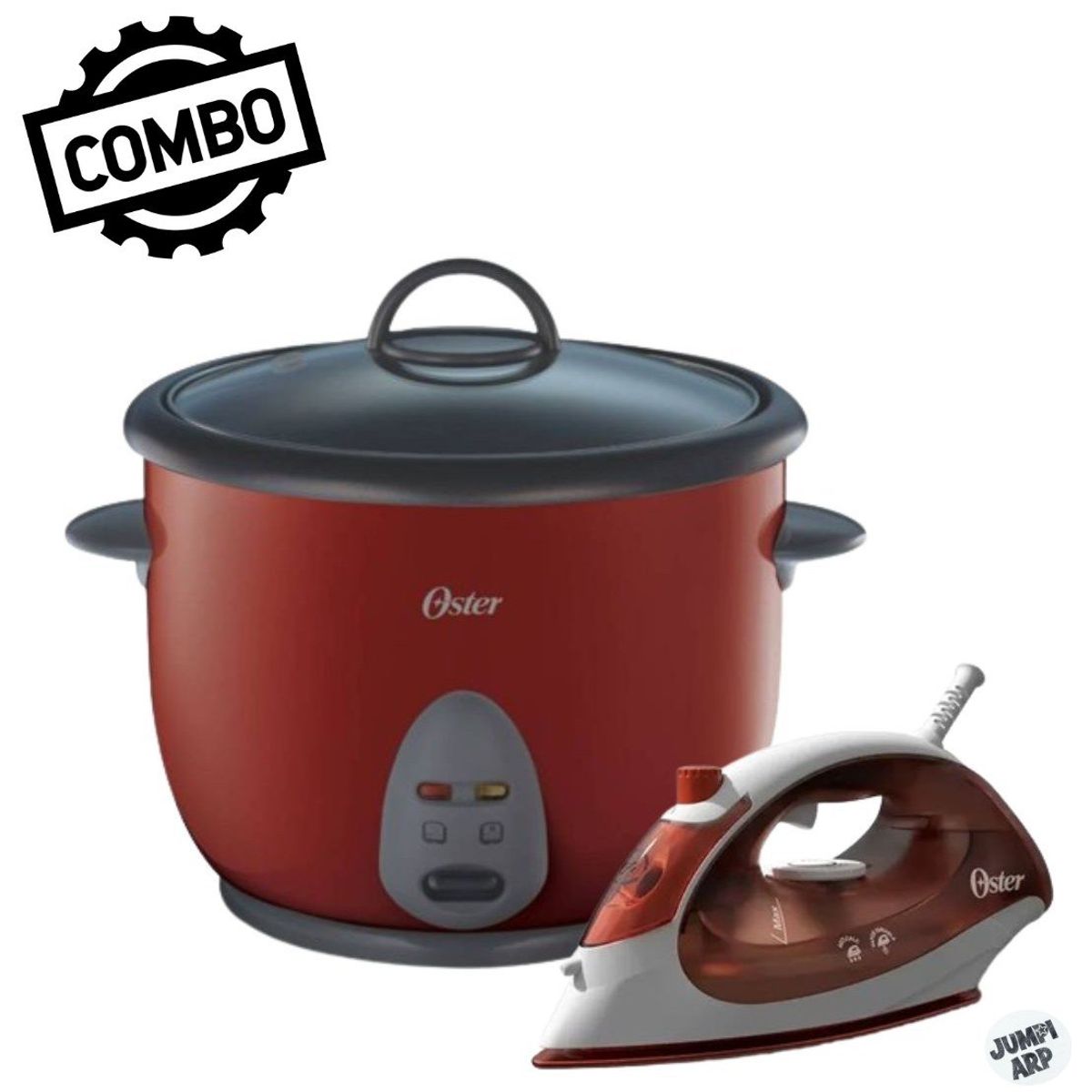 OSTER - Combo Oster Olla Arrocera Ckstrc1700r + Plancha Gcstbs5004
