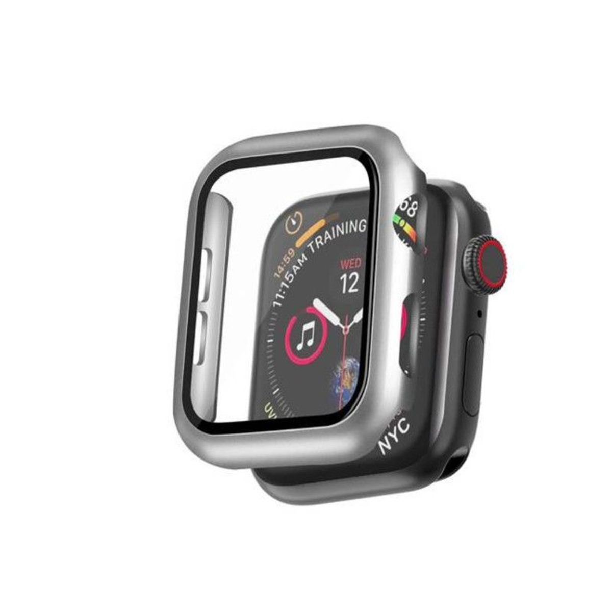 GENERICO - Bumper o Cover Para Apple Watch 38mm - Plata