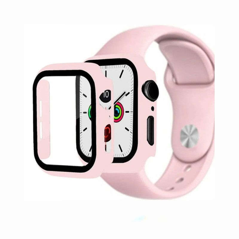 GENERICO - Bumper o Cover Para Apple Watch 44mm - Rosa