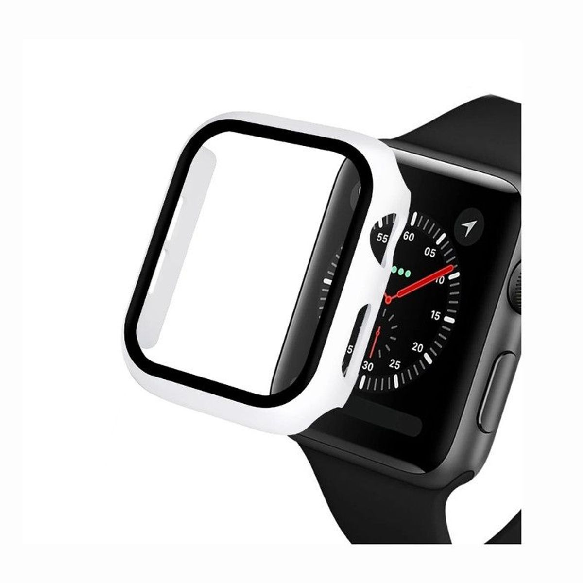GENERICO - Bumper o Cover Para Apple Watch 38mm - Blanco