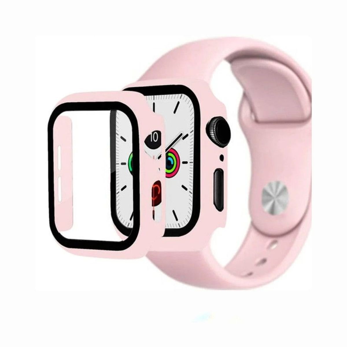 GENERICO - Bumper o Cover Para Apple Watch 40mm - Rosa
