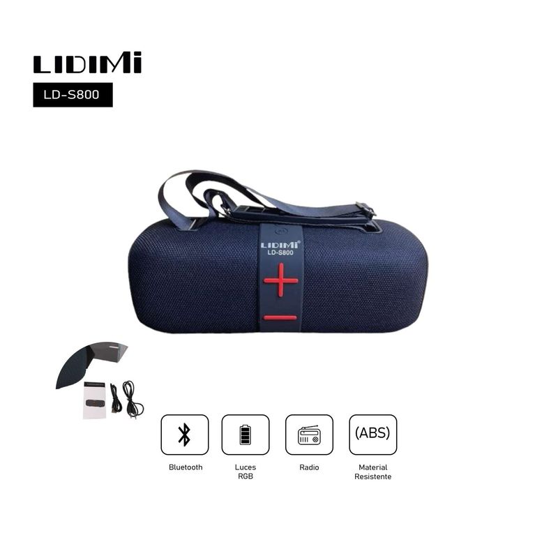 LIDIMI - Parlante Bluetooth LIDIMI LD-S800 40W Bluetooth  - Negro