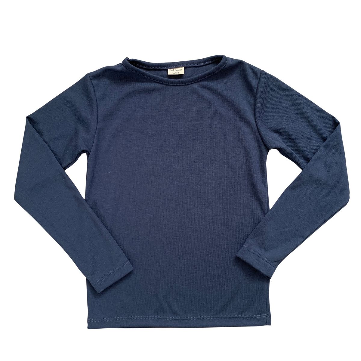 RED CARROT - Polo de algodon rib azul marino