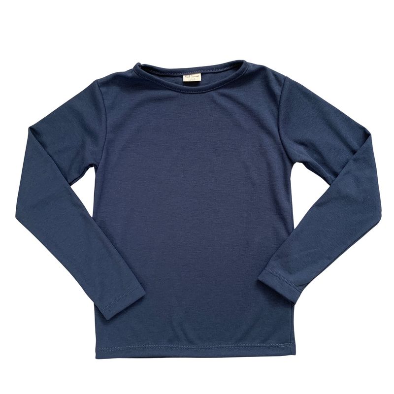 RED CARROT - Polo de algodon rib azul marino