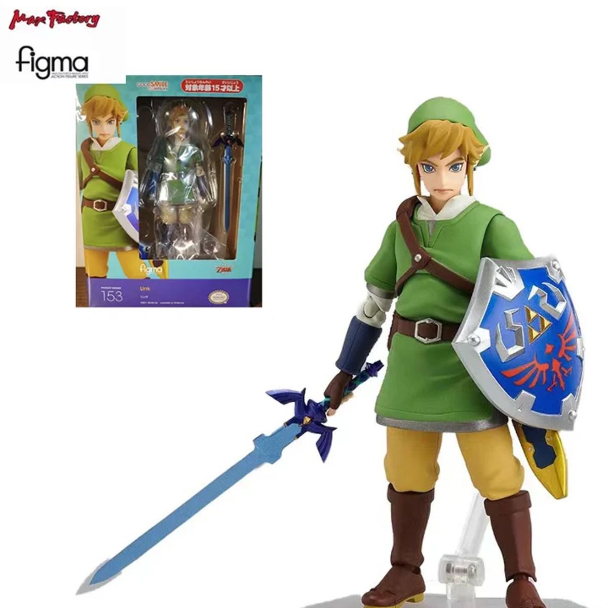 MAX FACTORY - Figura The Legend of Zelda Skyward Sword figma 153 Link