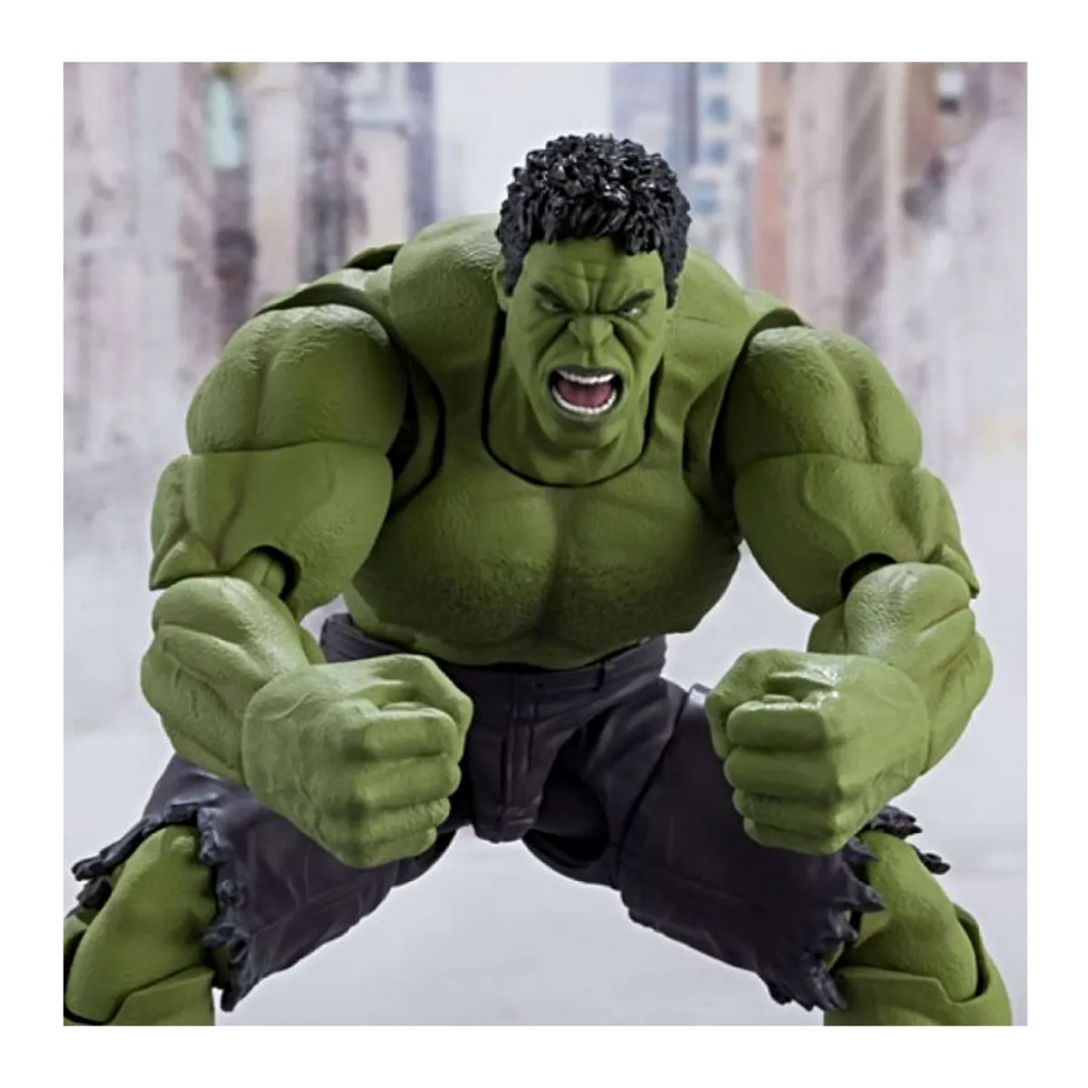 BANDAI - Figura de Acción SH Figuarts Hulk Avengers Assemble