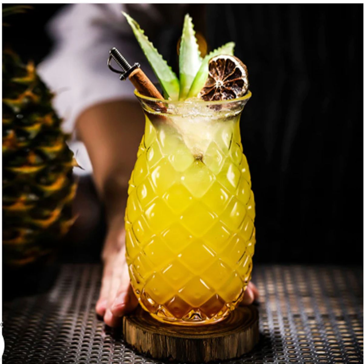 GENERICO - Copa Piña Coctel Glass 480ml (set x 6 unds)