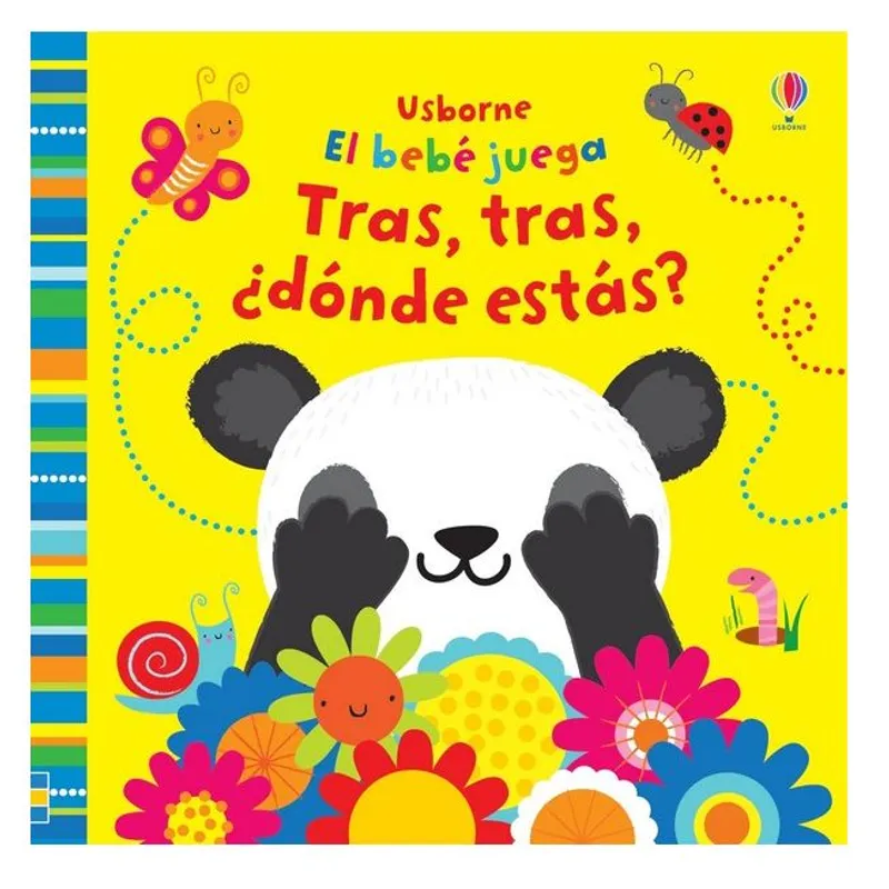 GENERICO - TRAS TRAS DONDE ESTAS BEBE JUEGA CON SOLAPAS usborne