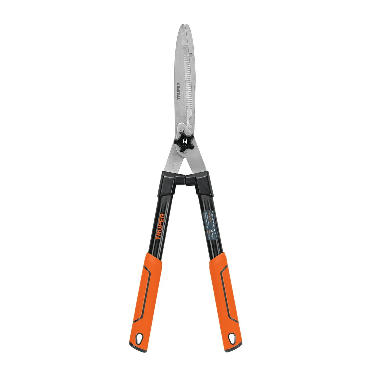 TRUPER - Tijera para poda 58 cm filo dentado mangos de madera c/grip