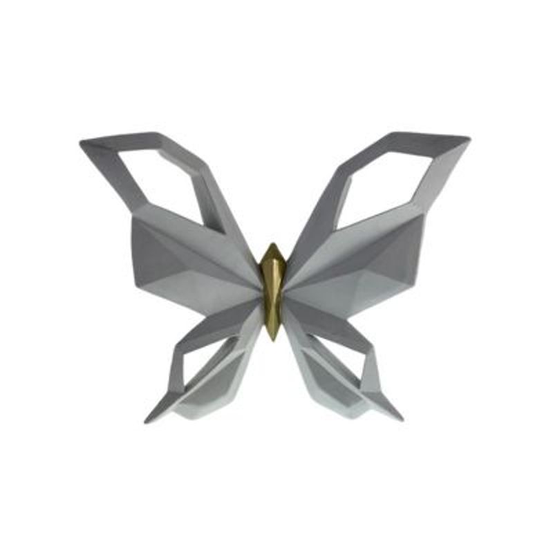 GENERICO - MARIPOSAS DECOR 27 cm x 22 cm x 5.5 cm