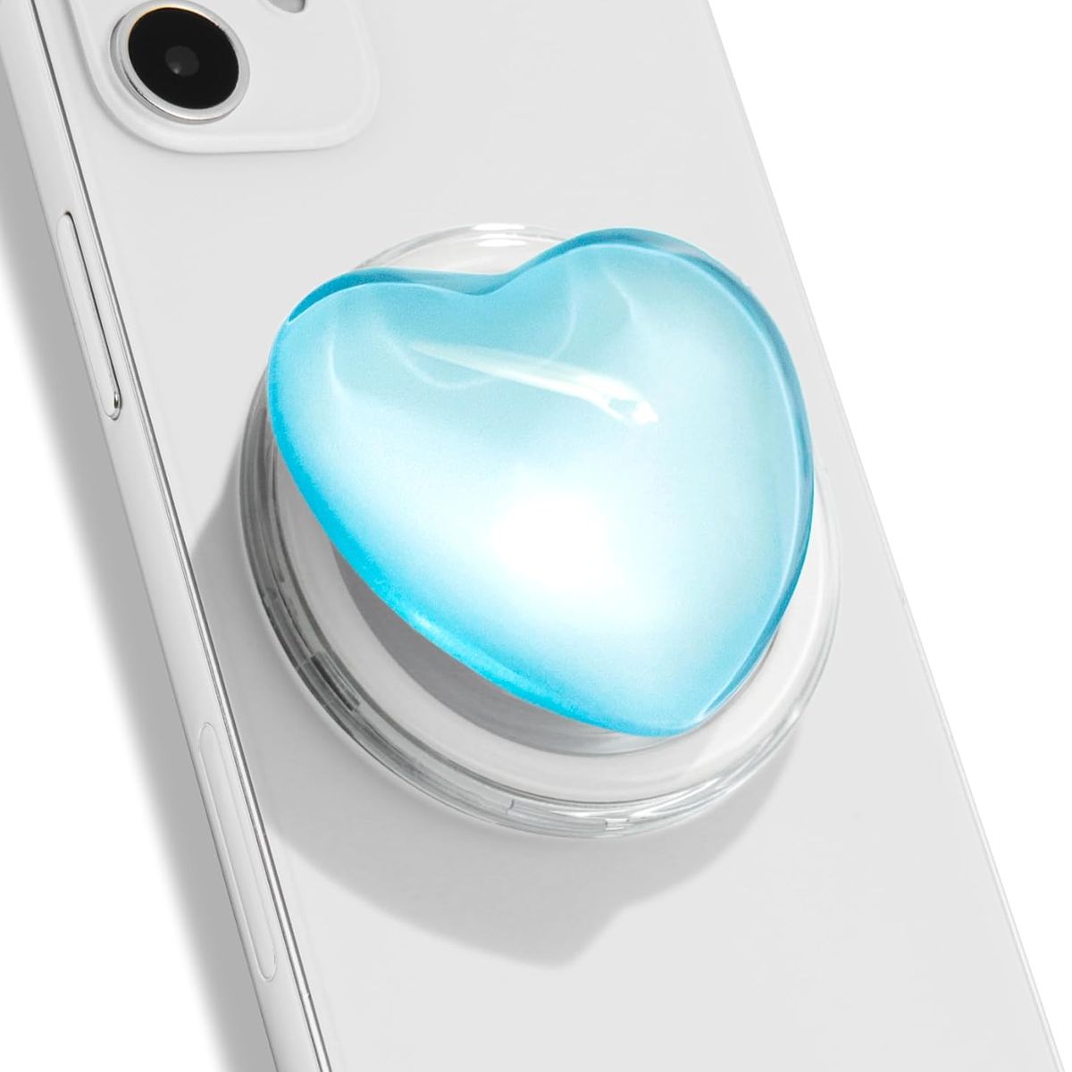 GENERICO - Popsocket Magsafe para Kindle y celular - Corazon Celestial Blue