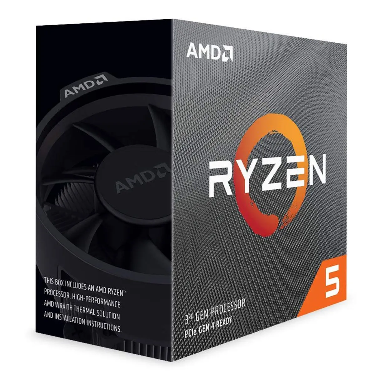 RYZEN - PROCESADOR AMD RYZEN 5 3600, 3.60GHZ, 32MB L3, 6 CORE, AM4, 7NM, 65W.