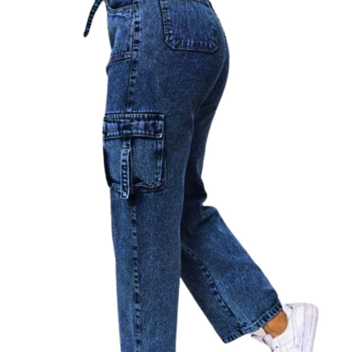 GENERICO - PANTALON  CARGO BAGGY JEAN