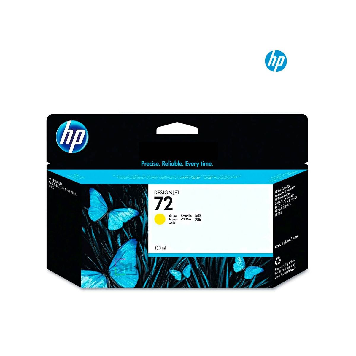 HP - Cartucho HP 72 Amarillo C9373A original