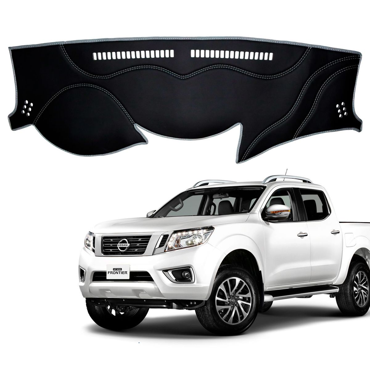 TECGO - PROTECTOR TAPETE DE TABLERO TIPO NISSAN FRONTIER 2018-2020