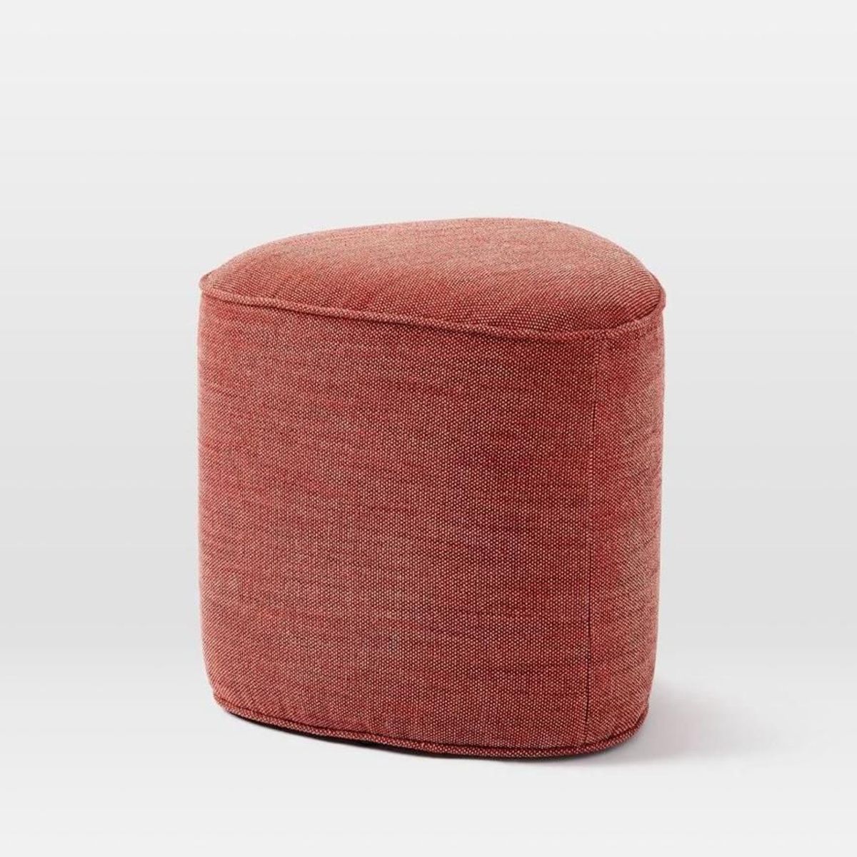 GENERICO - Puff Triangular Benny Rojo Decoban Hogar