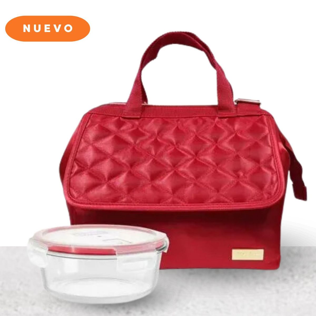 PYREX - Lonchera Pyrex Ejecutiva Granate Térmica Taper 650ml