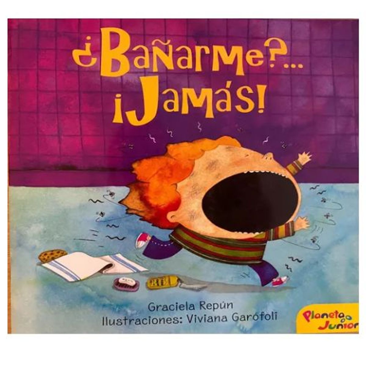 GENERICO - ¿ Bañarme  Jamás  libro para bañarse