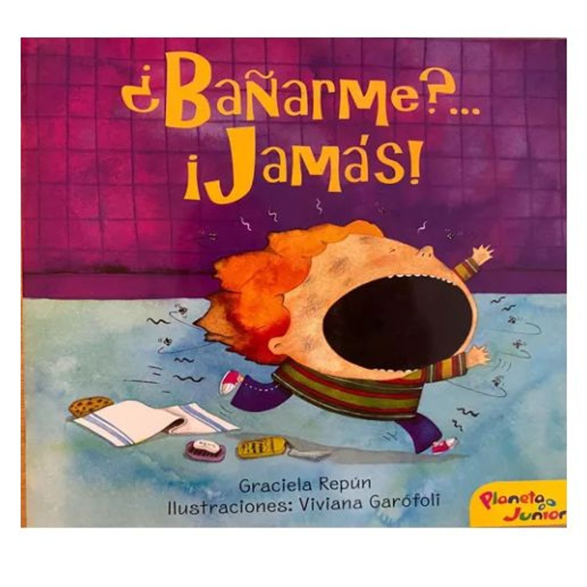 GENERICO - ¿ Bañarme  Jamás  libro para bañarse