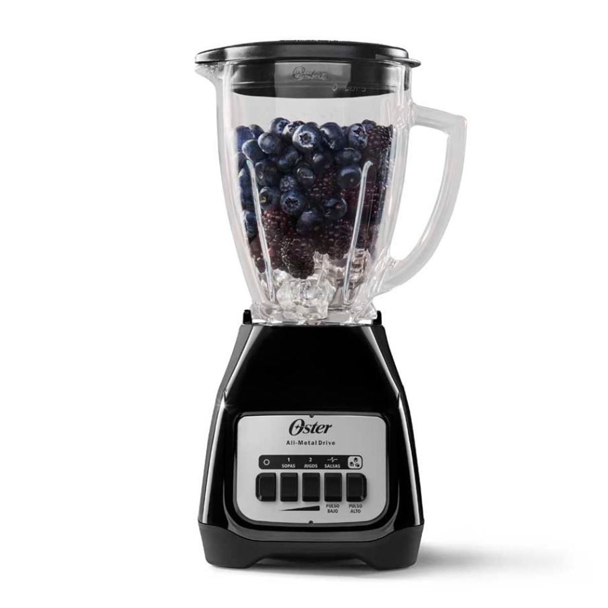 OSTER - Licuadora Oster de 1.5L con 550 watts – Negro Kaliman
