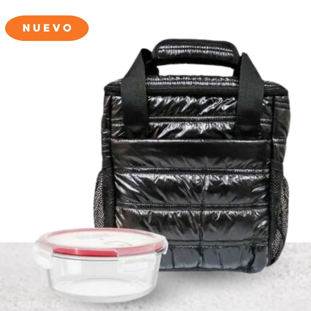 PYREX - Lonchera Juvenil Pyrex Tottem Black + Refractario