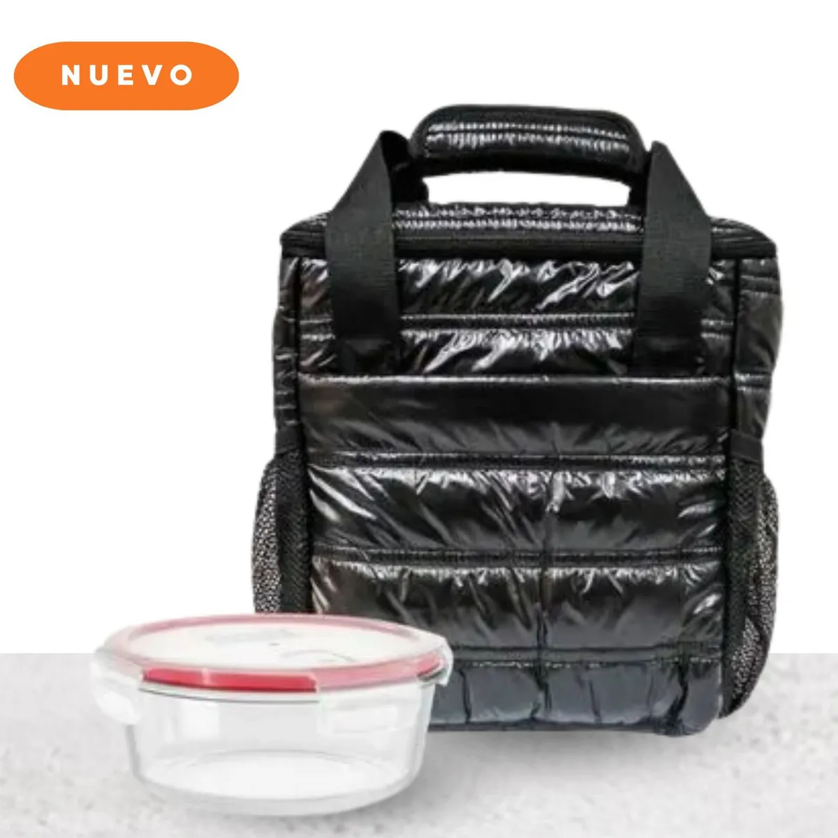 PYREX - Lonchera Juvenil Pyrex Tottem Black + Refractario