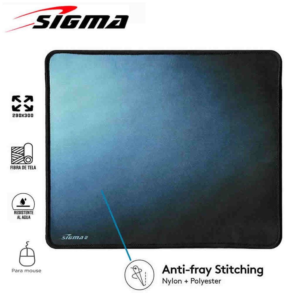 SIGMA - PAD MOUSE DEGRADE- SIGMA X2 CELESTE