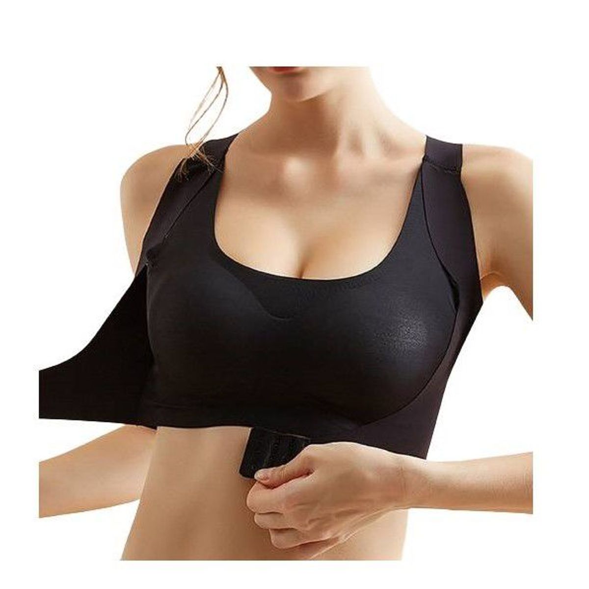 GENERICO - Top Reafirmante Push Up Deportivo Corrector de Postura