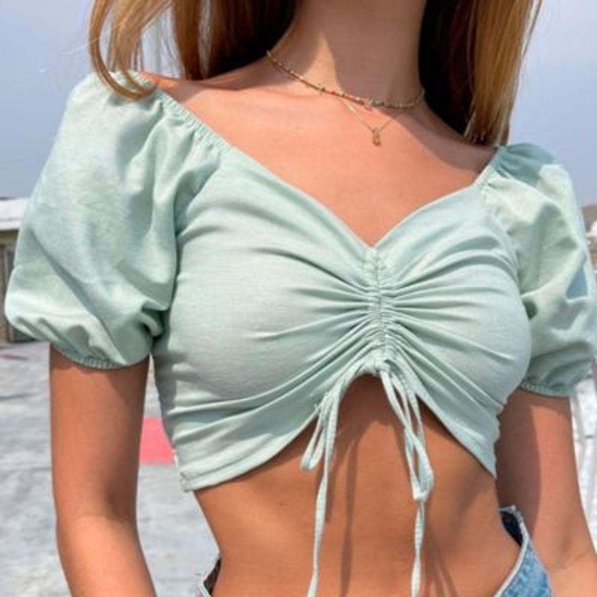 DESIRE - Blusa Manga Corta Anthonia Mujer Desire