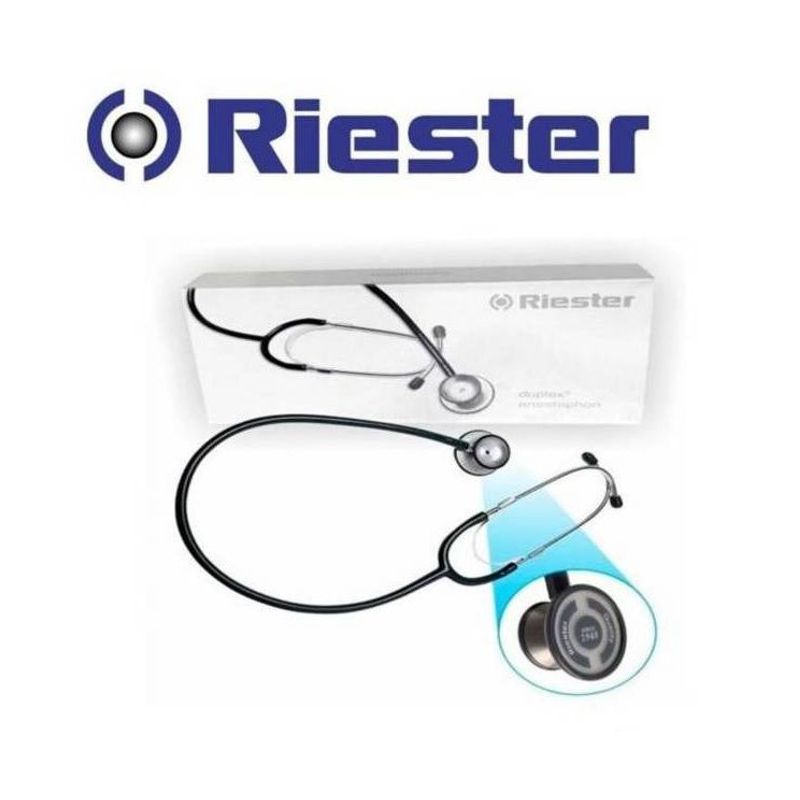 RIESTER - ESTETOSCOPIO RIESTER ANESTOPHON + TERMOMETRO CORPORAL