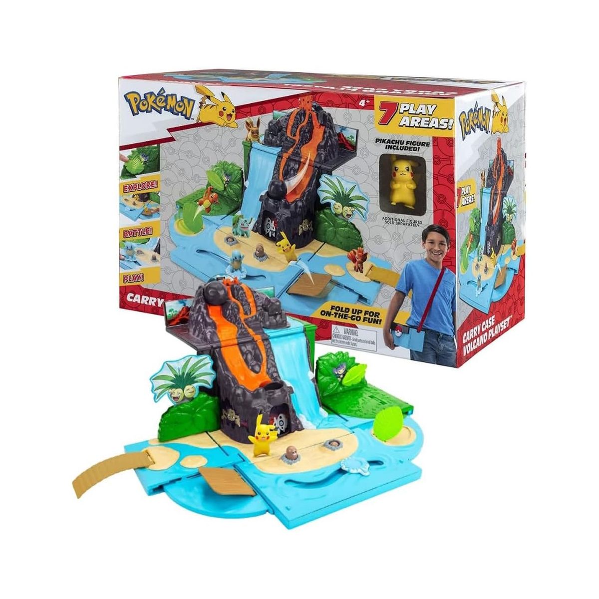 POKEMON - Pokemon Volcano Set Jazwares Playset