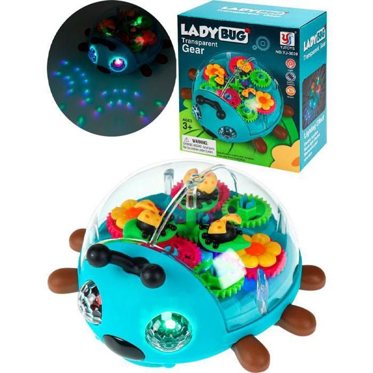 GENERICO - Juguete Musical Mariquita con Luces YJ-3039