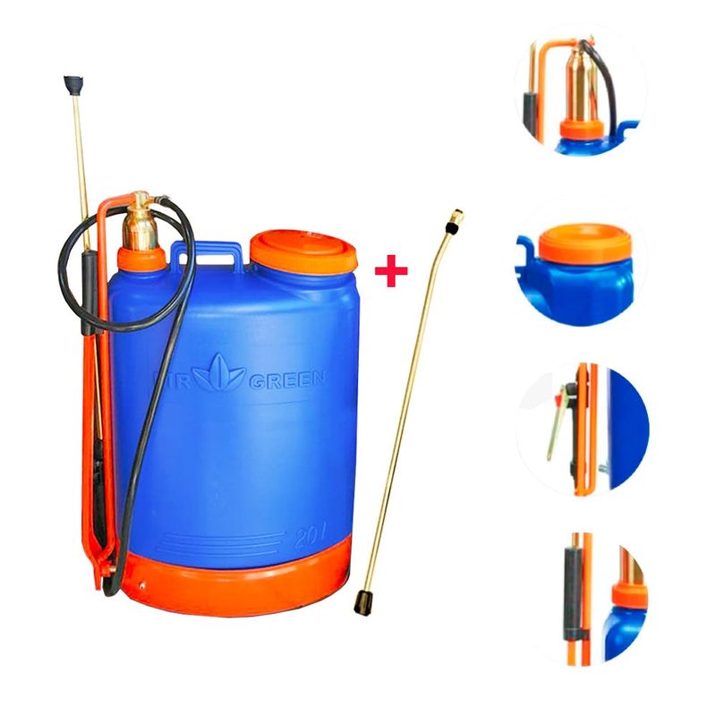 GENERICO - Mochila Fumigadora 20 Litros Cámara de Bronce - Mr Green