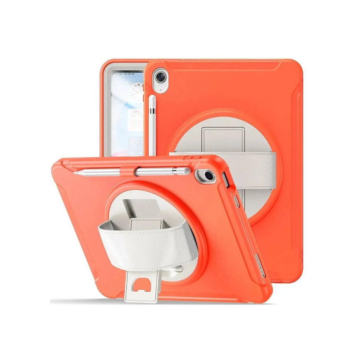OTTOWARE - FUNDA PARA IPAD 10 (2022) – NARANJA