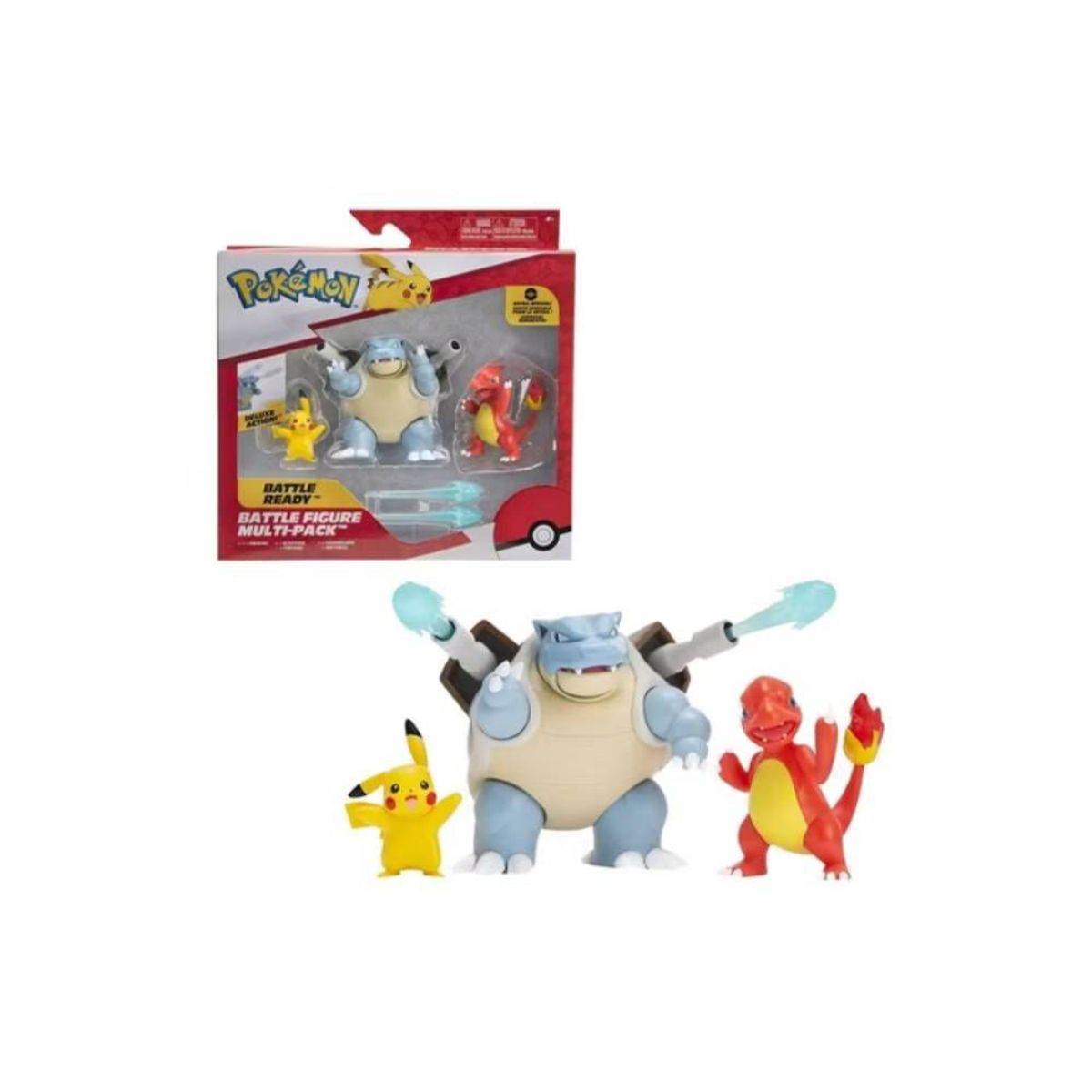POKEMON - Pokemon Jazwares Blastoise Charmeleon Pikachu