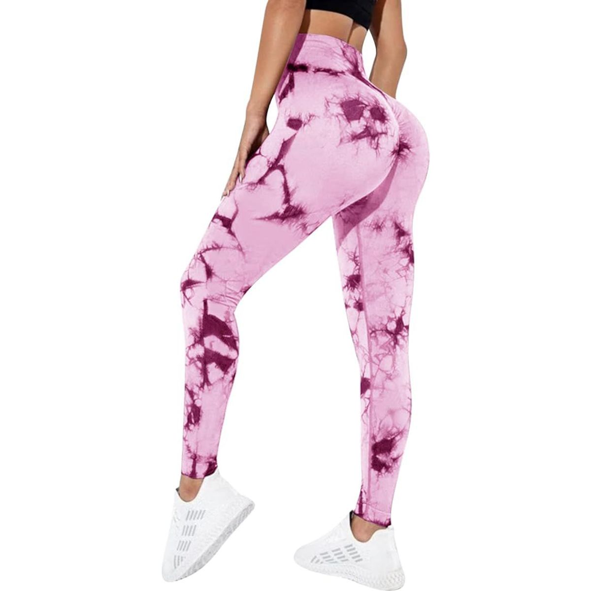 SPORT FITNESS - Legguien Deportivo Push up tie dye