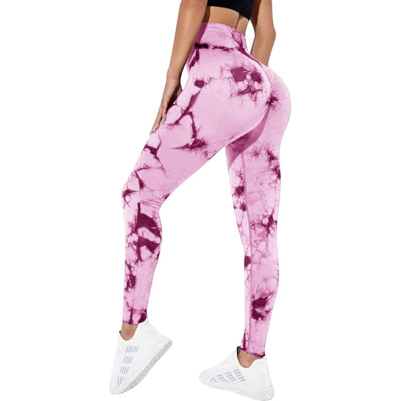 SPORT FITNESS - Legguien Deportivo Push up tie dye
