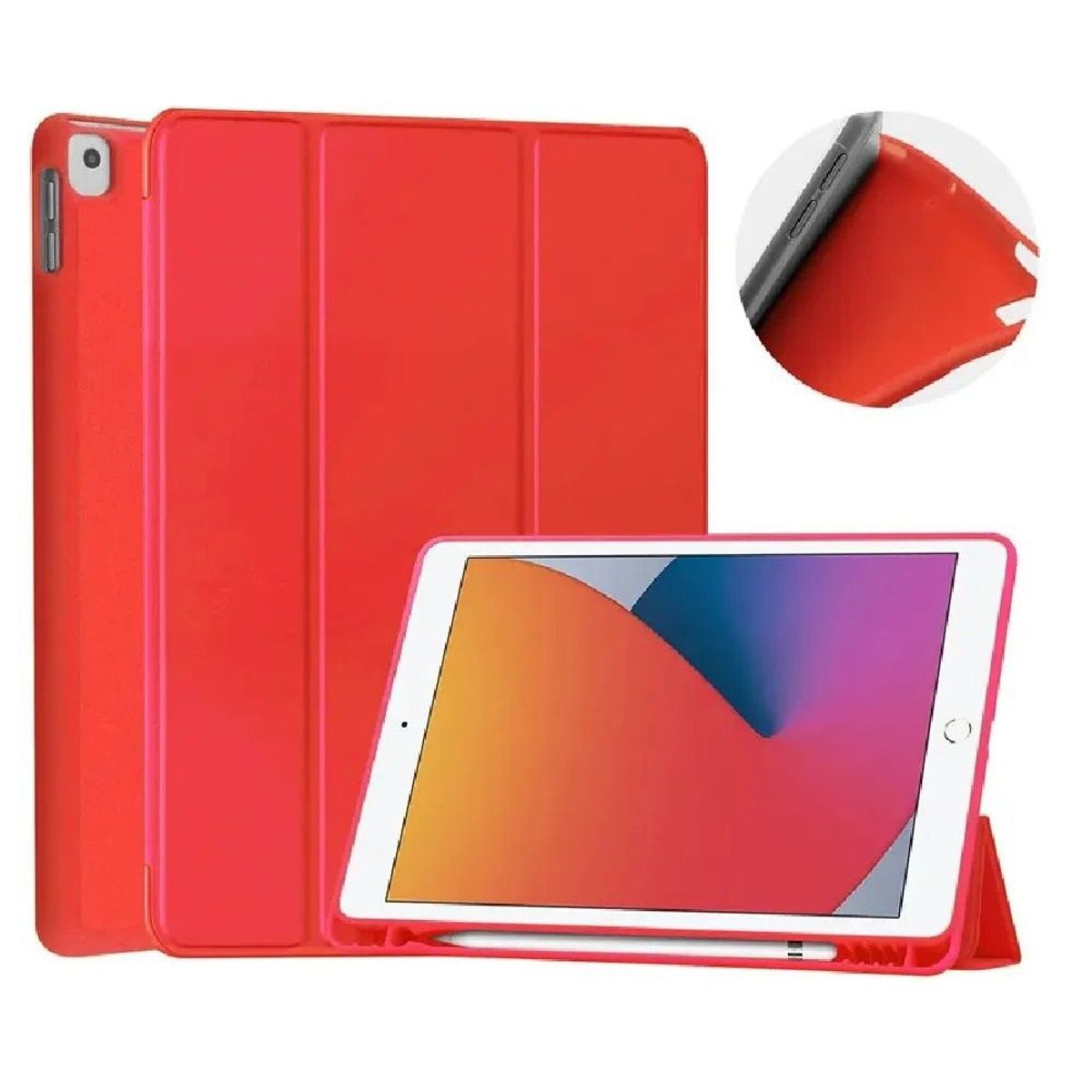 OTTOWARE - FUNDA CASE PARA SAMSUNG S9 IMANTADA ROJO