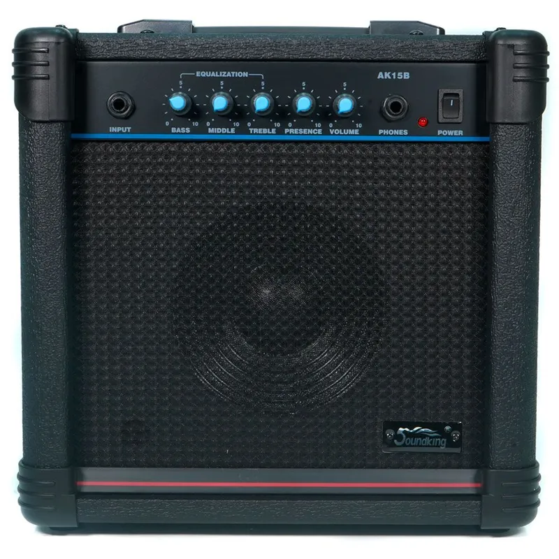 SOUNDKING - Amplificador Soundking De 15w Para guitarra bajo AK15B