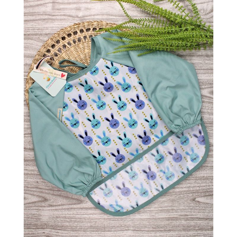 VARIOS - Mandil Babero Verde para Bebé Niño Cicciobello