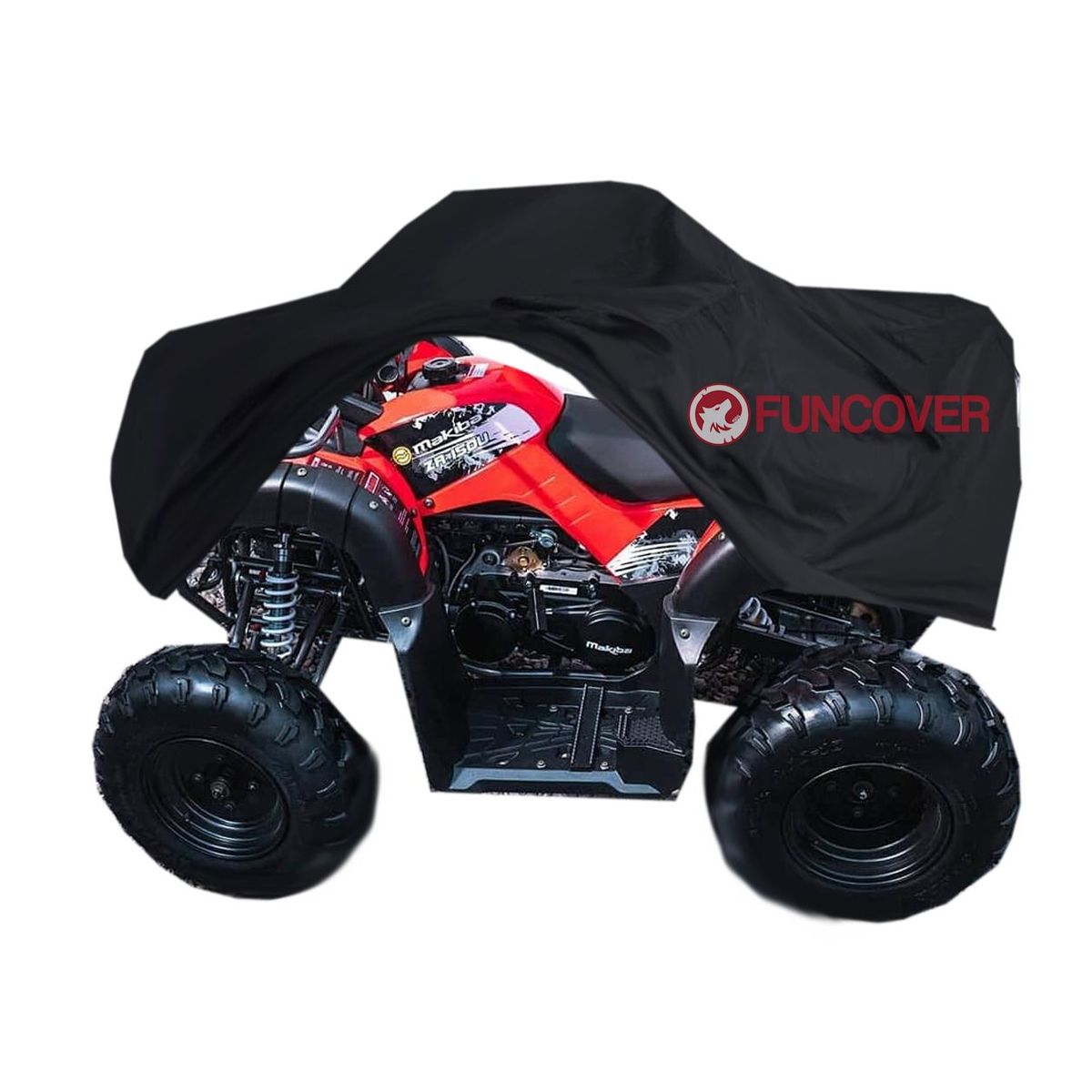 FUNCOVER - Funda Para Cuatrimoto MAKIBA ZR150U Cobertor Filtro Uv Imper