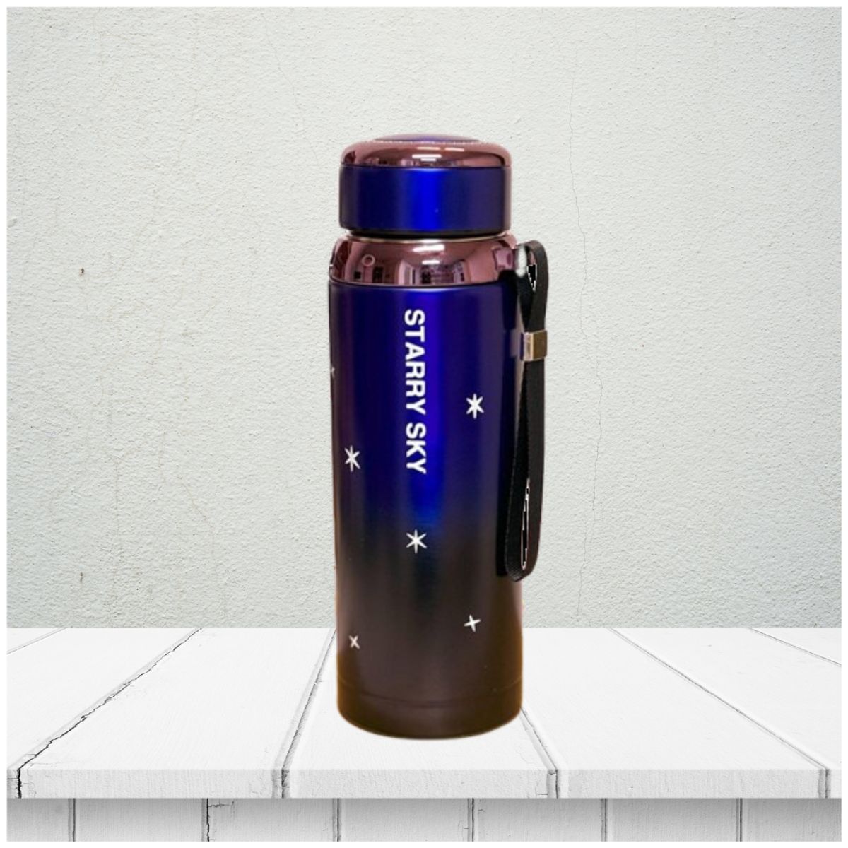 INSPIRA MARKET - Termo portatil elegante estrellas 1000ml