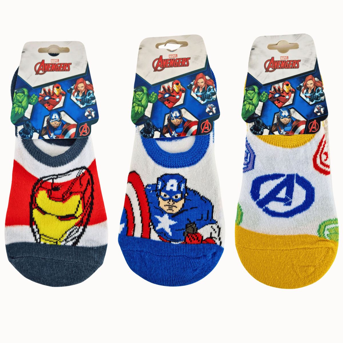 DISNEY - Pack 3 Medias Invisible - AVENGERS