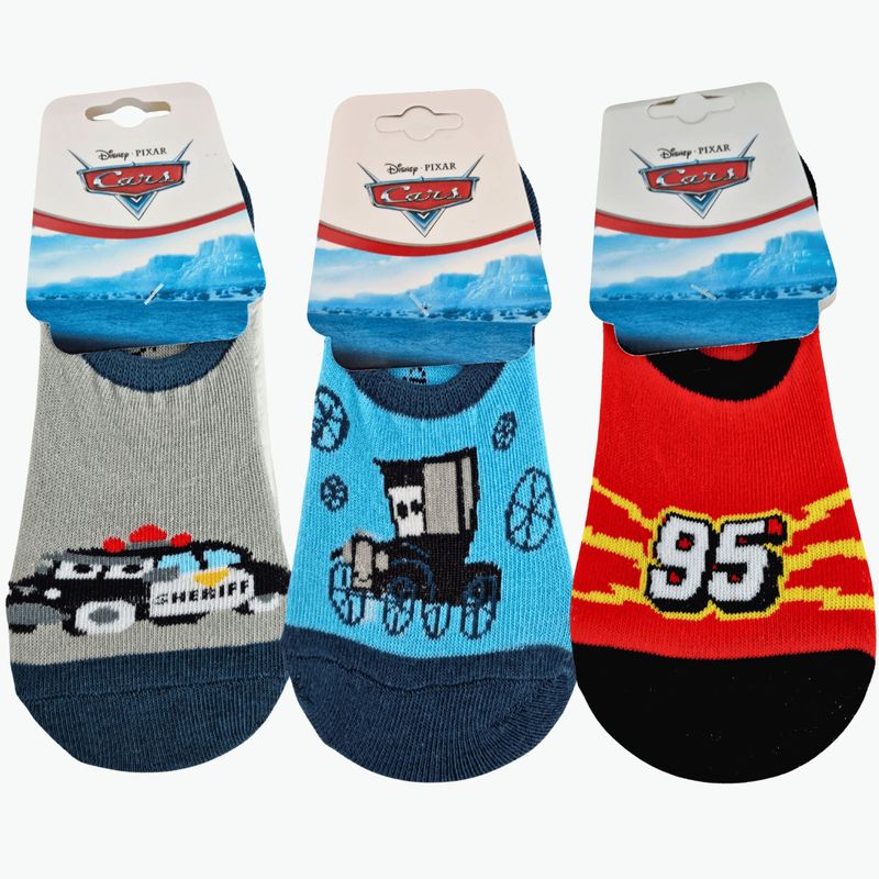 DISNEY - Pack 3 Medias Invisible - CARS