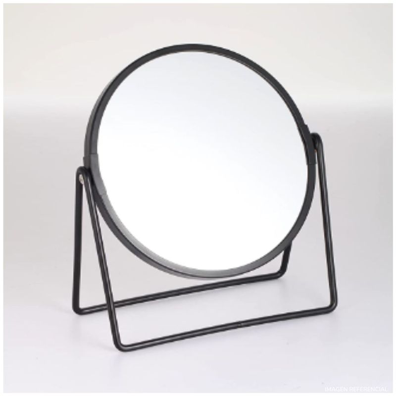 INSPIRA MARKET - Espejo circular retro aestethic negro