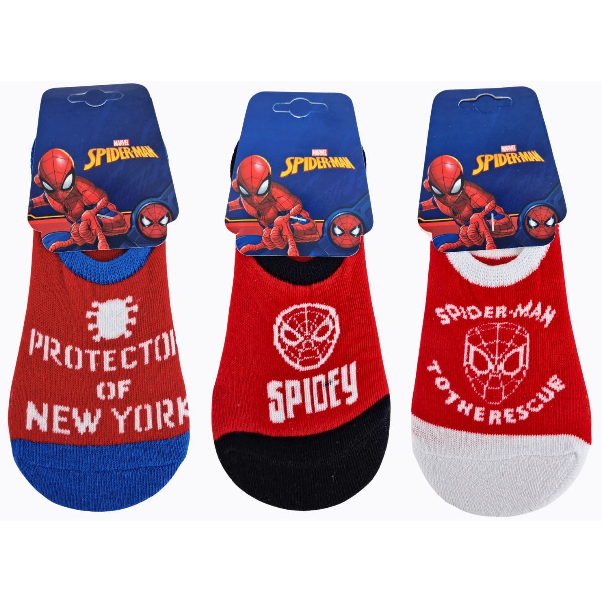 DISNEY - Pack 3 Medias Invisible - SPIDERMAN